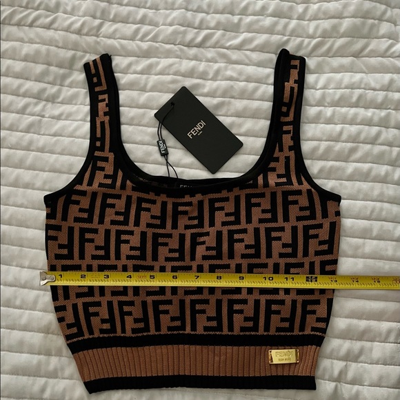 FENDI cropped tank top - Picture 7 of 9